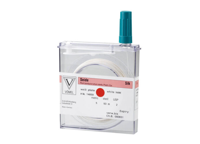 獣医用サージカルシルク(軟質絹複糸)